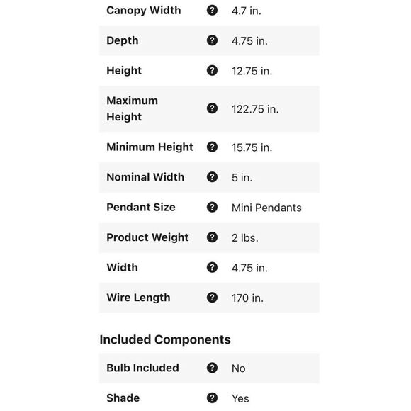 Z-Lite 740P Beau 5"W Mini Pendant Light Matte Black Fixture Home Improvement NEW - Picture 15 of 16